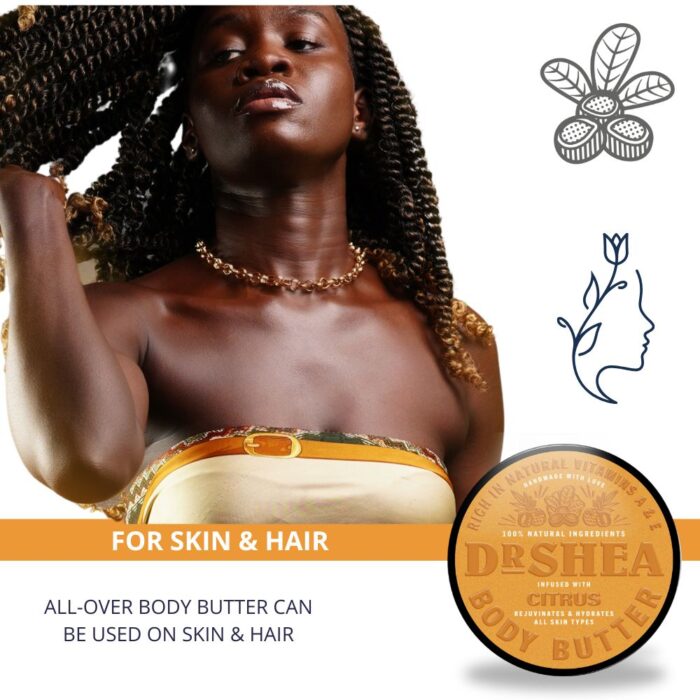 Citrus Body Butter 200ml - 100% Vegan Skincare Product - Image 8
