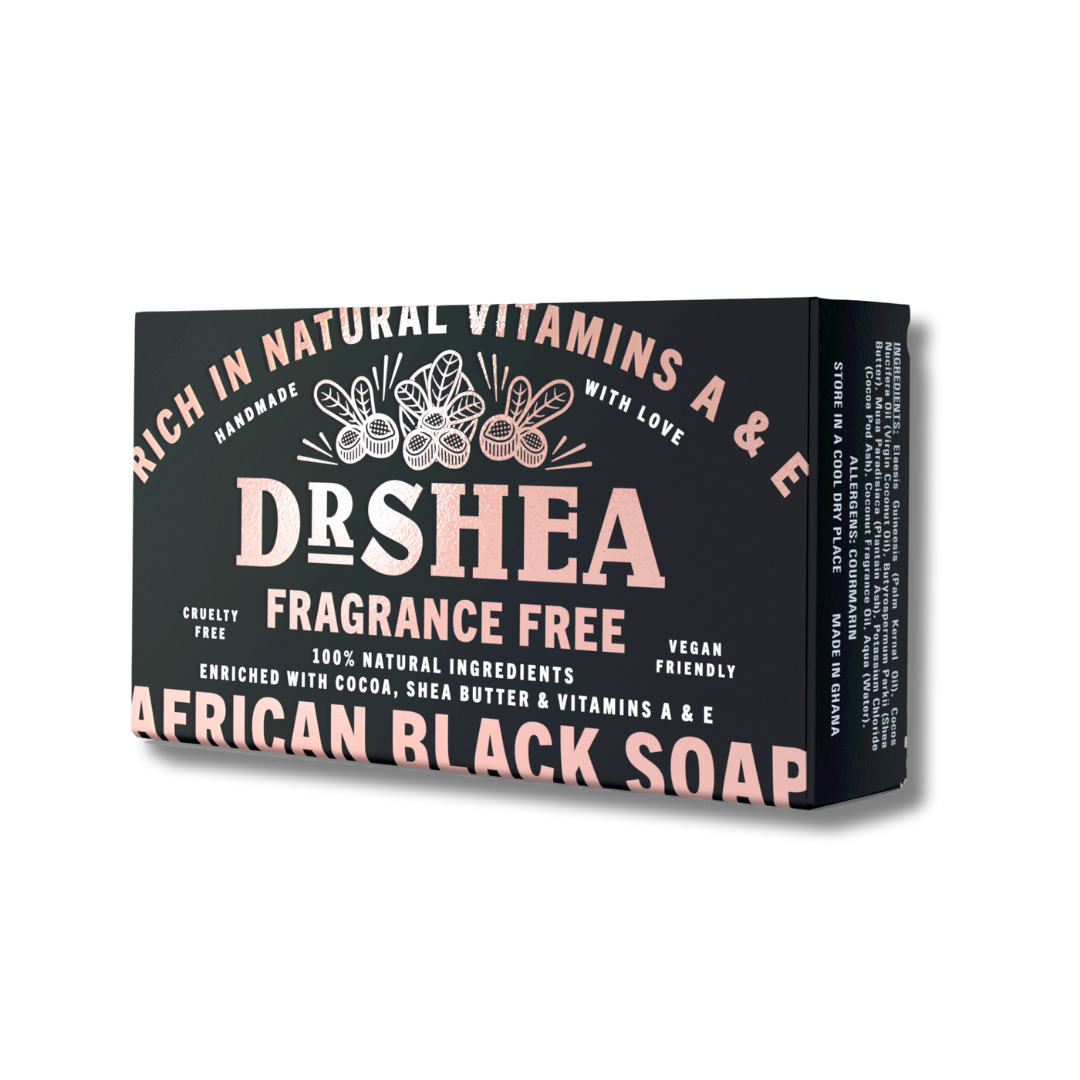 Fragrance Free African Black Soap By Dr Shea