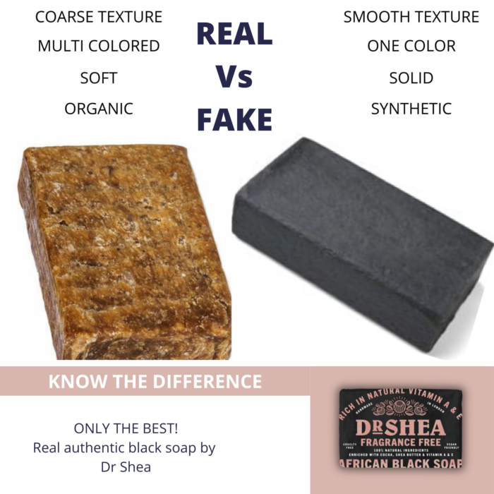 Black Soap Real Vs Fake