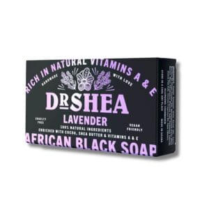Lavender Dr Shea Authentic African Black Soap