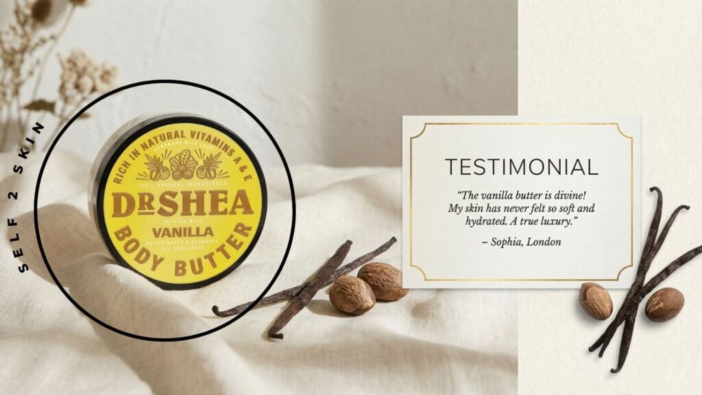 Vanilla Body butter testimonial
