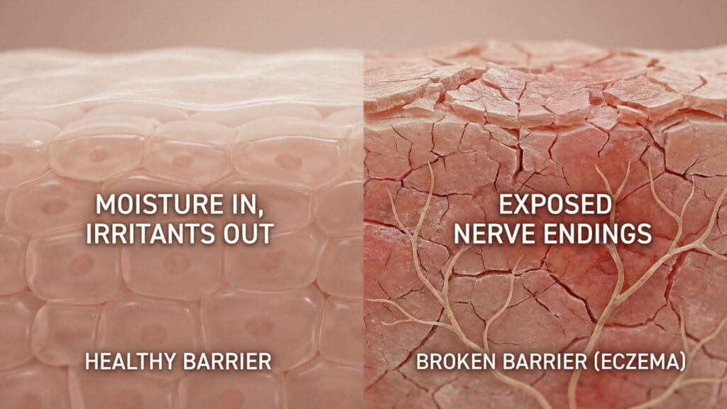 dr shea, what eczema actually does to your skin.