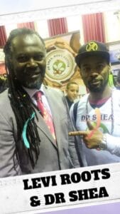 dr shea body butter and black soap with with levi roots