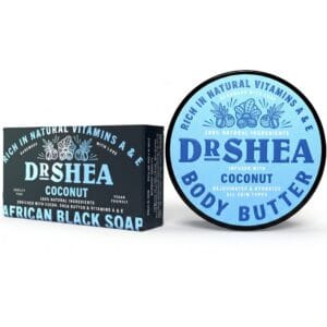 dr shea lavender duo organic black soap natural body butter