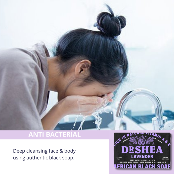 Lavender Black Soap 100g - Real African Organic - Image 7