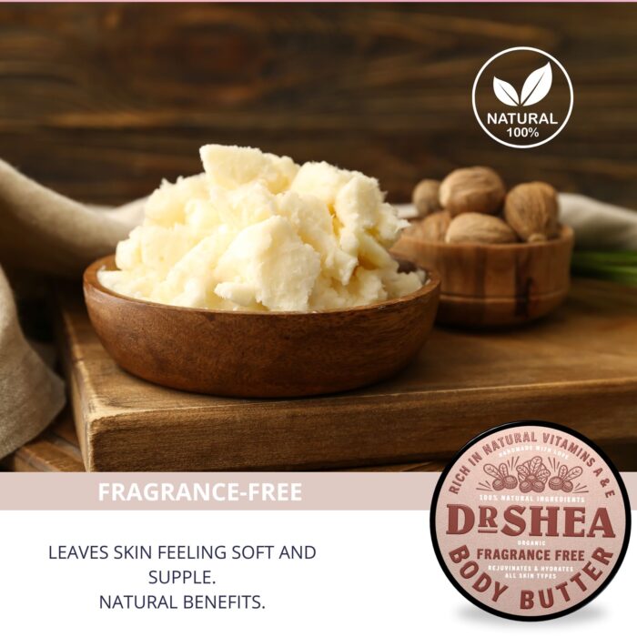 Fragrance Free Body Butter 200ml 100% Vegan - Image 4