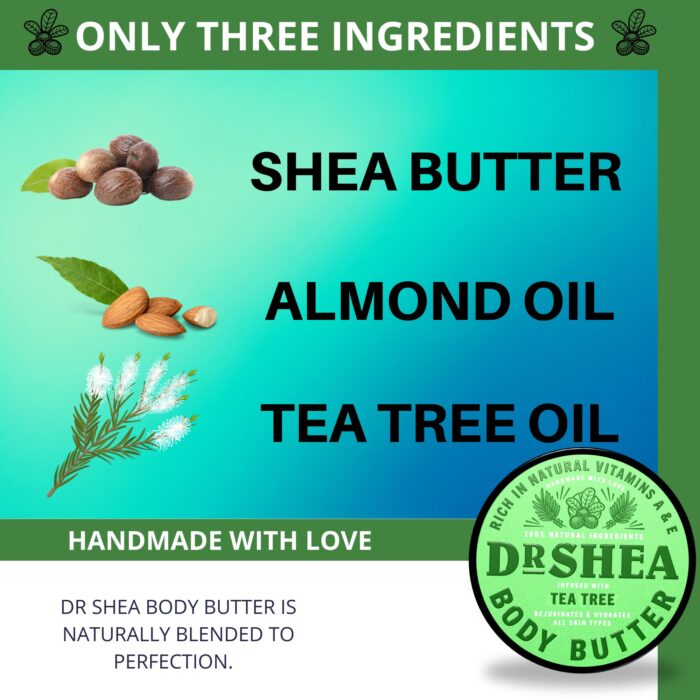Tea Tree Body Butter 200ml - Image 8