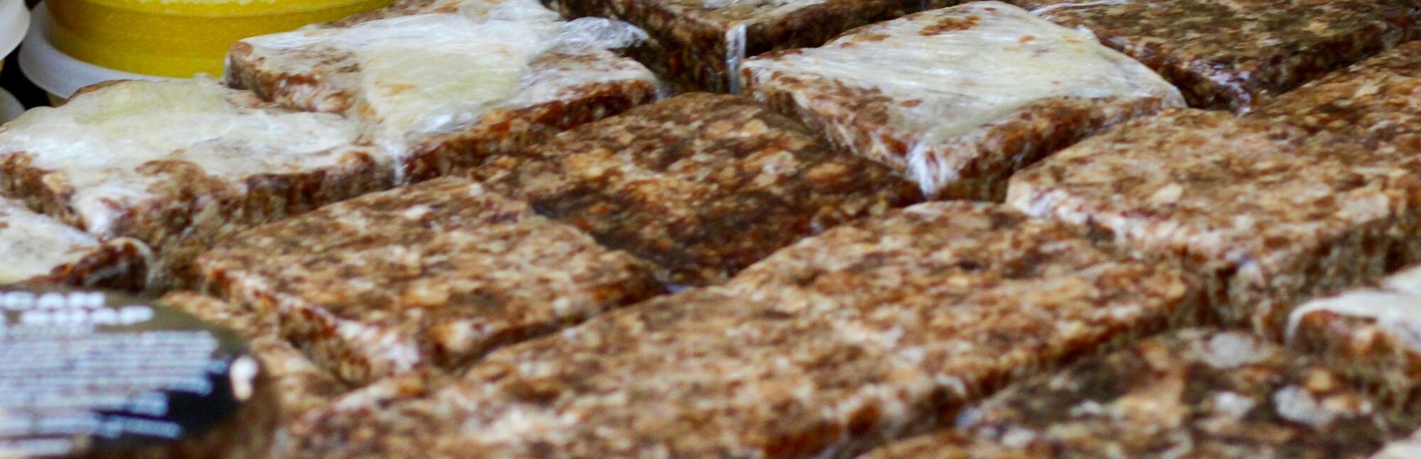 Black soap and shea butter african market