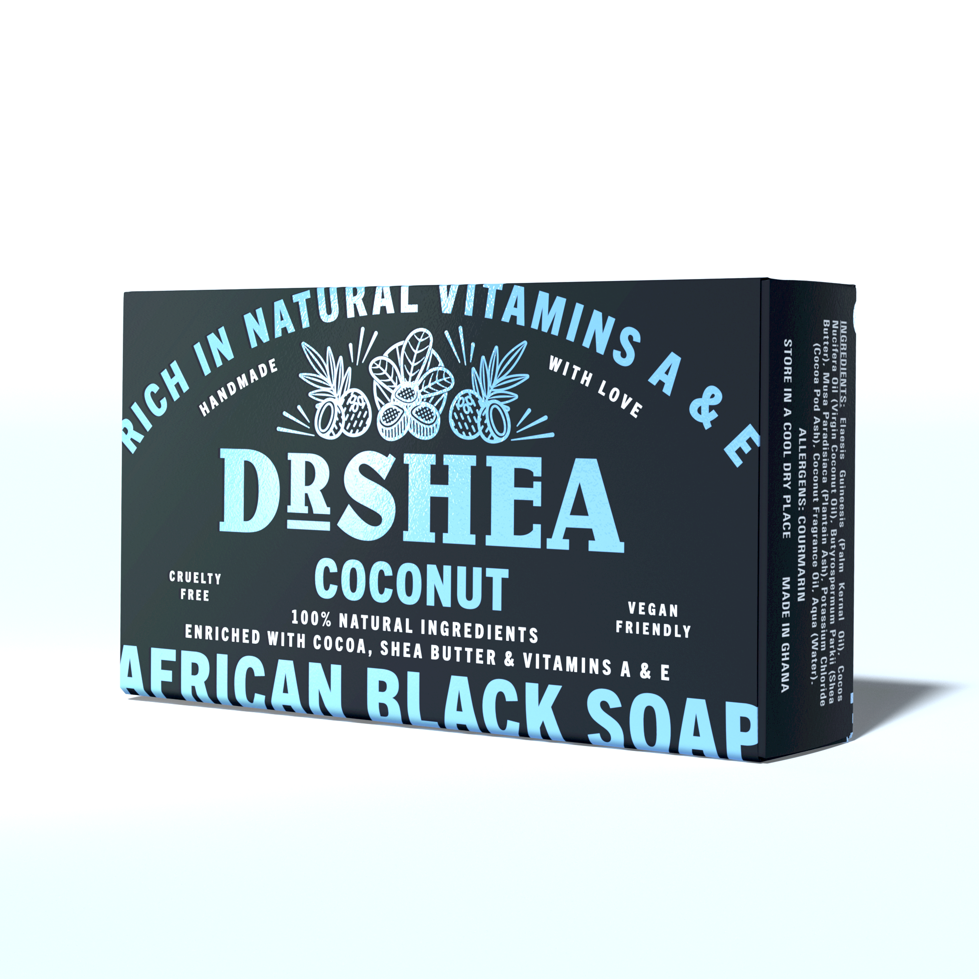 Coconut dr shea african black soap