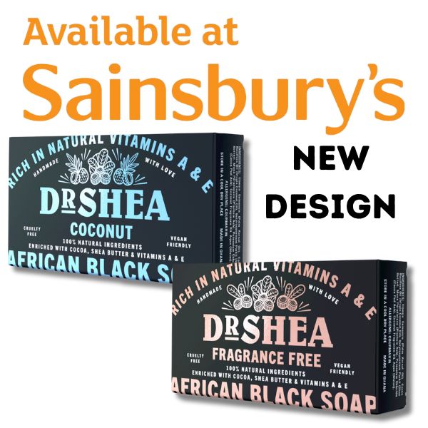 New Design - Same quality - Dr Shea Store - Available at Sainsbuy's