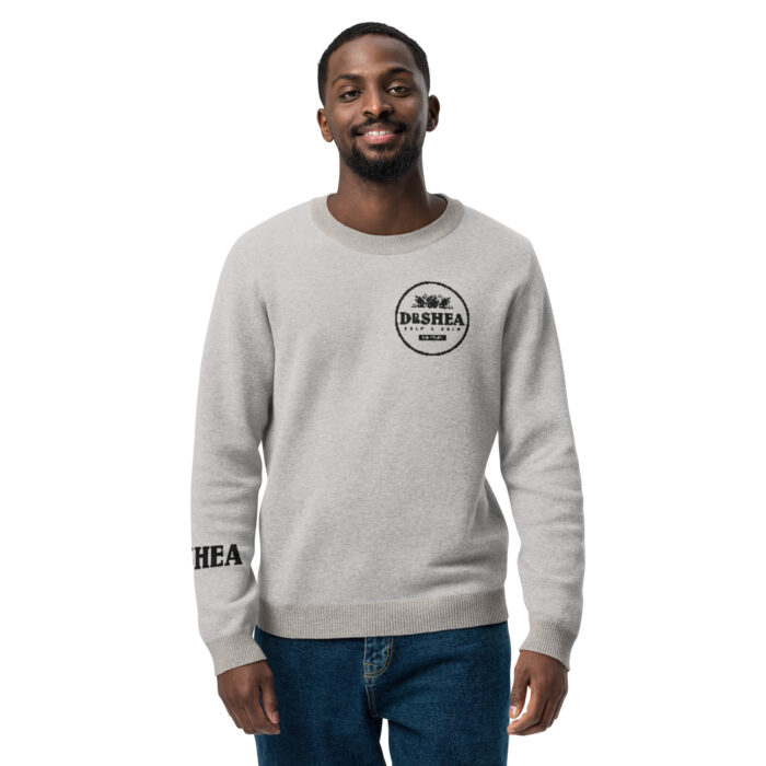 Knitted crew neck sweater - Image 3