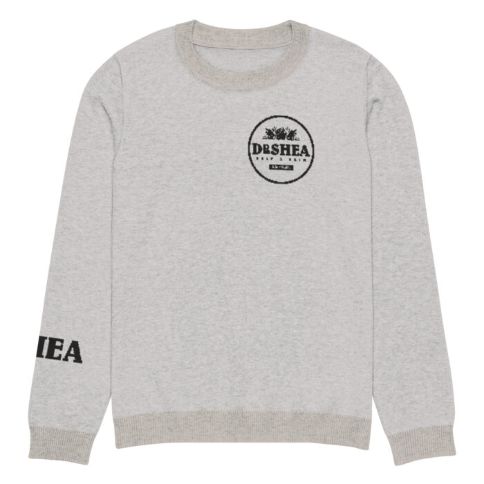 Knitted crew neck sweater - Image 2