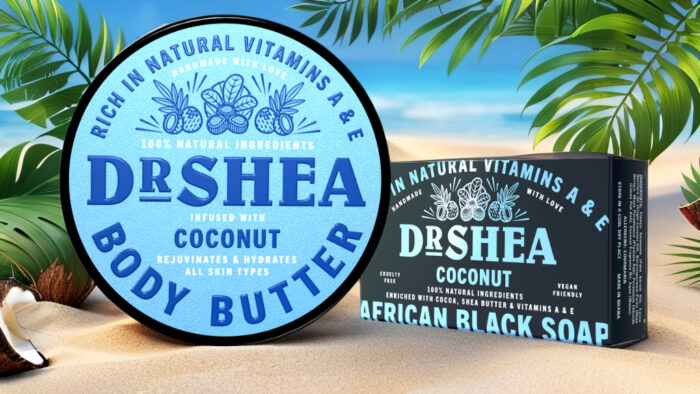 Coconut Bundle Deal - 1Black Soap 100g - 1Body Butter 200ml - Image 5