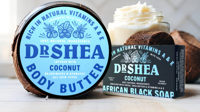 Coconut Bundle Deal - 1Black Soap 100g - 1Body Butter 200ml